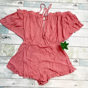 ⭐️NEW⭐️ TOPSHOP Lightweight Boho Ruffled Romper